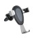 Cartage phone holder, selfless 6-9 cm, black and gray