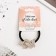 Hair elastic band "amore" butterfly, 4 cm