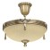 Aphrodite chandelier, 3x60W E14, antique bronze