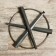 A tripod for cauldron 12 l, diameter 408 mm, 20 x 42 x 42 cm