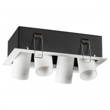 Lamp built -in Novotech. Iman, 4x7W, LED, 51.3x194x12 mm, white color, black