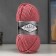 Yarn "Superlana Maxi" 75% acrylic, 25% wool 100m/100g (204 anti -rose)