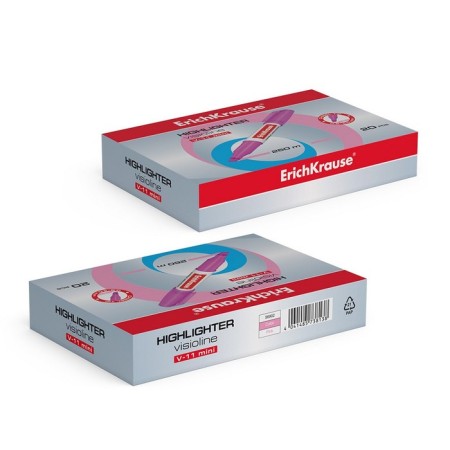 Erichkrause Visioline V-11 Mini, 0.6-4.0 mm, water-based ink, pink neon-2