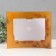 Photo frame glass "114ch-7" 10x15 cm, horizontal, col. orange