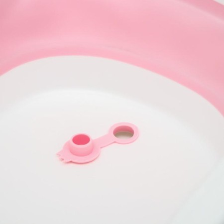 Bath -folding bath with plum, 75 cm., Pink color-2