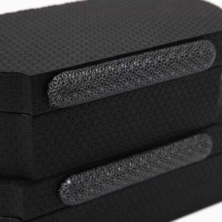 Black Pattern jewelry box for jewelry, set of 2 pcs.-5