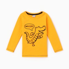 Longslit for a boy, yellow color, height 80 cm