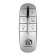 Control panel y10, color silver, black, 3 channels