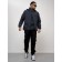 Sports male jacket, size 50, dark blue color