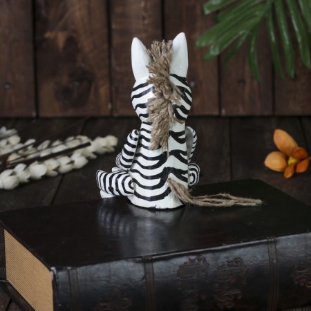 Souvenir "Zebra" hanging paws, wood 4.5x9x25 cm-1