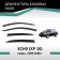 Defly window deflectors for Toyota Echo (XP10), 1999-2006, sedan