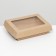 Saladnik with a cardboard cover, craft, 16 x 12 x 6.5 cm, 0.5 liters