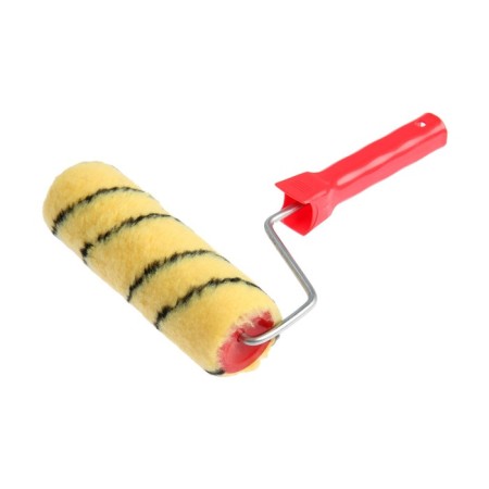 Lom roller, polyester, 180 mm, handle d = 6 mm, d = 48 mm, pile 10 mm
