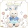 Soft toy "Little Friend", bunny in a blue dress