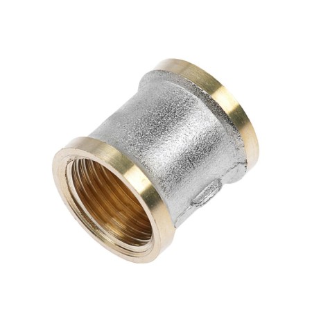Otmo coupling, 1/2 ", internal thread, nickelly brass-1