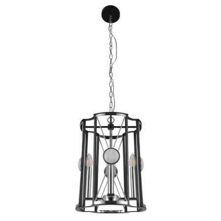 Suspended lamp Crystal Lux, Tandem 3150/204, E14, 4x60 W, 41x32x32 cm, Chrome color