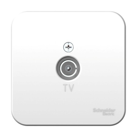 Television socket SE BLANCA, invoice, 1 dB, IP20, white, Blnta000011