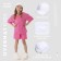 Baby cap for girls, white pp 54cm