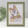 Photo frame Plastic "Vintage" 15x21 cm, olive