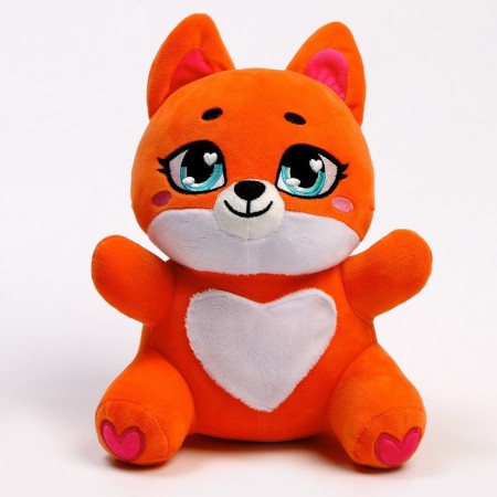 Soft toy "fox", with a pocket on his stomach-3