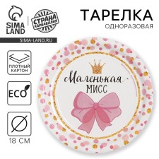 Disposable paper plate 