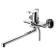Bath mixer "RMS" SL137-006E, pour 277 mm, shower set, zinc, chrome