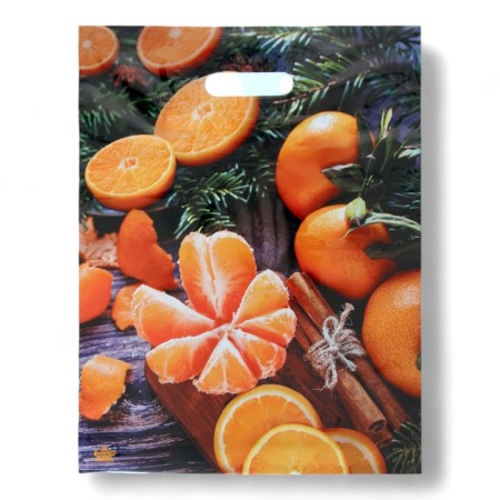 Package "Fragrance of the holiday", polyethylene with a cut pen, GL 40 x 31 cm, 60 μm