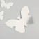 Interior mirror sticker "Butterflies" 3D acrylic 25 pcs 11x15 cm 7.5x10 cm 5.3x7 cm