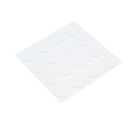 Bilateral self -adhesive tundra holders, D = 15.25 mm, transparent, 16 pcs.-7