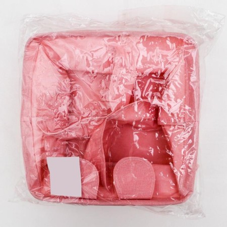 Storage basket with handles "Bear", 20 × 11 cm, pink color-4