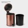 Garbage bucket with pedal Stolz Stölz, 3 l, stainless steel, bronze color