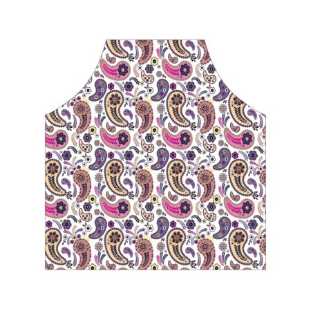 Apron of a kitchen with a photo print "Delicious April", adjustable, size OS-2