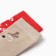 Golfs children's 2 pairs of crumb I, 10-12 cm, beige / red