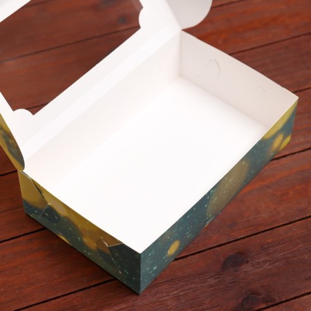 Folding box with the Winter Tale window, 25 x 15 x 7 cm-3