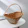 Basket for storage of the shares Nature, 28 × 19 × 14, bamboo