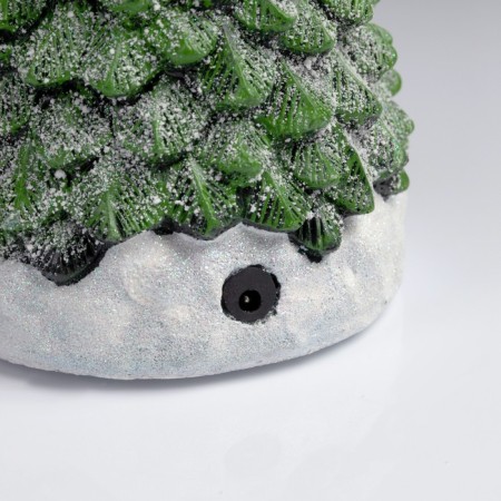 LED figure "train and deer" 26 × 14 × 14 cm, polystone, batteries AAAX2 (not in the kit), glow of multi-5
