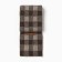 Mongol wool of chocolate "chess", gray/brown color