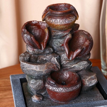 Vester fountain 16x20x28 cm (with backlight)-1