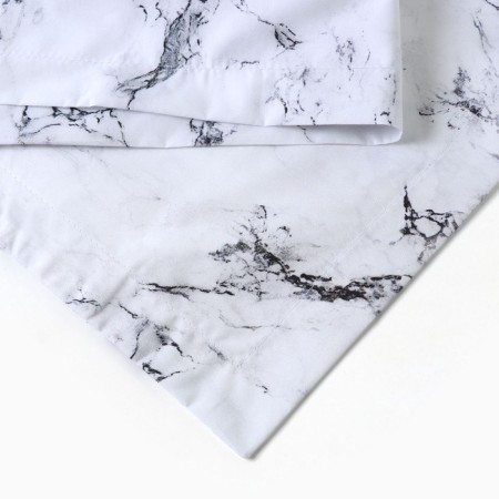Set of pillowcases "Ethel" Marble 50*70+3 cm, 100% cotton, percal (300 threads)-2