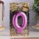 Candle for the Cake "European Giant", number 0, 7 cm, purple metallic