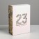 Gift folding box, packaging, “February 23”, 16 x 23 x 7.5 cm