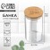 Bank for storage "Happiness is waiting for you", 600 ml