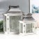 Climber tree "Medallion of stucco molding" Set 2 pcs 29x22x13 cm, 47x19x31 cm