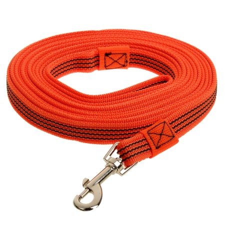 Land "Zononic" Kapron with latex thread, 5 m x 2 cm, orange
