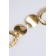 Earrings Metal "Eureka" oval, color gold