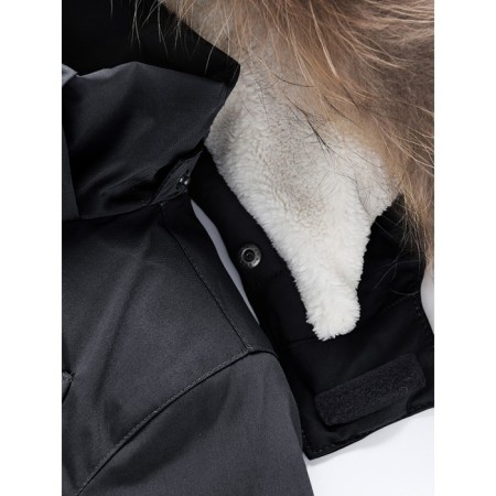 Winter park for a boy, height 122 cm, black color-4