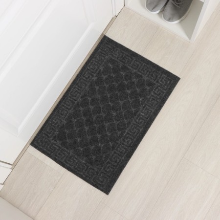 Walker -tiping rug "scales", 40 × 60 cm, gray color