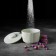 Sugar "knitting" 450 ml, white color