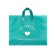 Bag with loop handle Green 44 x 35 x 8 cm 80 μm