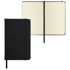 Sketchbook 140g/m 90x140 mm Brauberg Art Classic 80l, leatherette, cream paper 113188